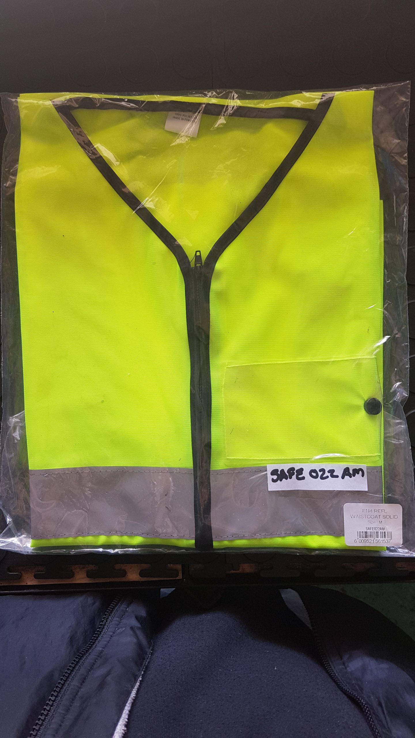 EN 4 REFL Waistcoat Solid